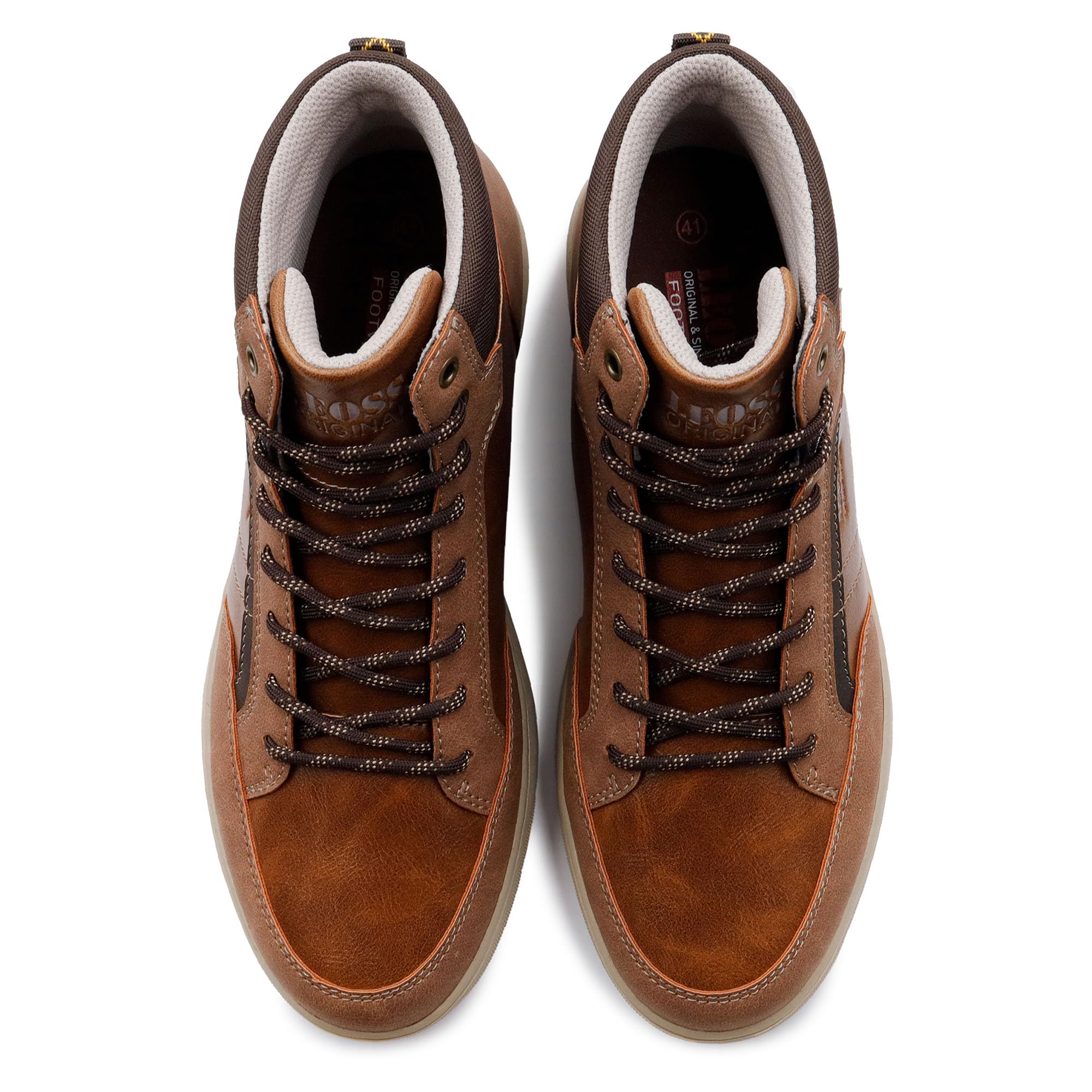 LEOSS ORIGINAL Zapatos de los Hombres Casual Transpirable Zapatillas Deportivas Caminar al aire libre Caminar de Cuero Sintético