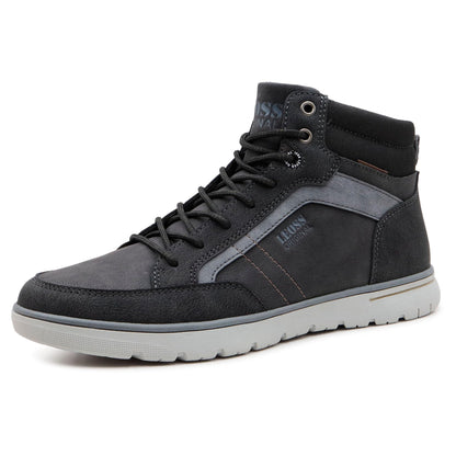 LEOSS ORIGINAL Zapatos de los Hombres Casual Transpirable Zapatillas Deportivas Caminar al aire libre Caminar de Cuero Sintético