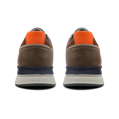 LEOSS ORIGINAL Zapatos de los Hombres Casual Zapatillas Deportivas Elegantes Transpirables Caminar al Aire Libre de Cuero Sintético