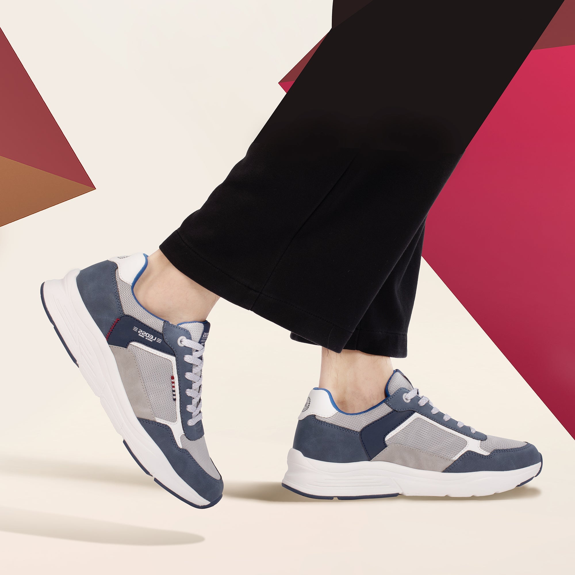 LEOSS Sneaker da Corsa Uomo Scarpe da Ginnastica Sportive Casual Running Fitness MLE250482