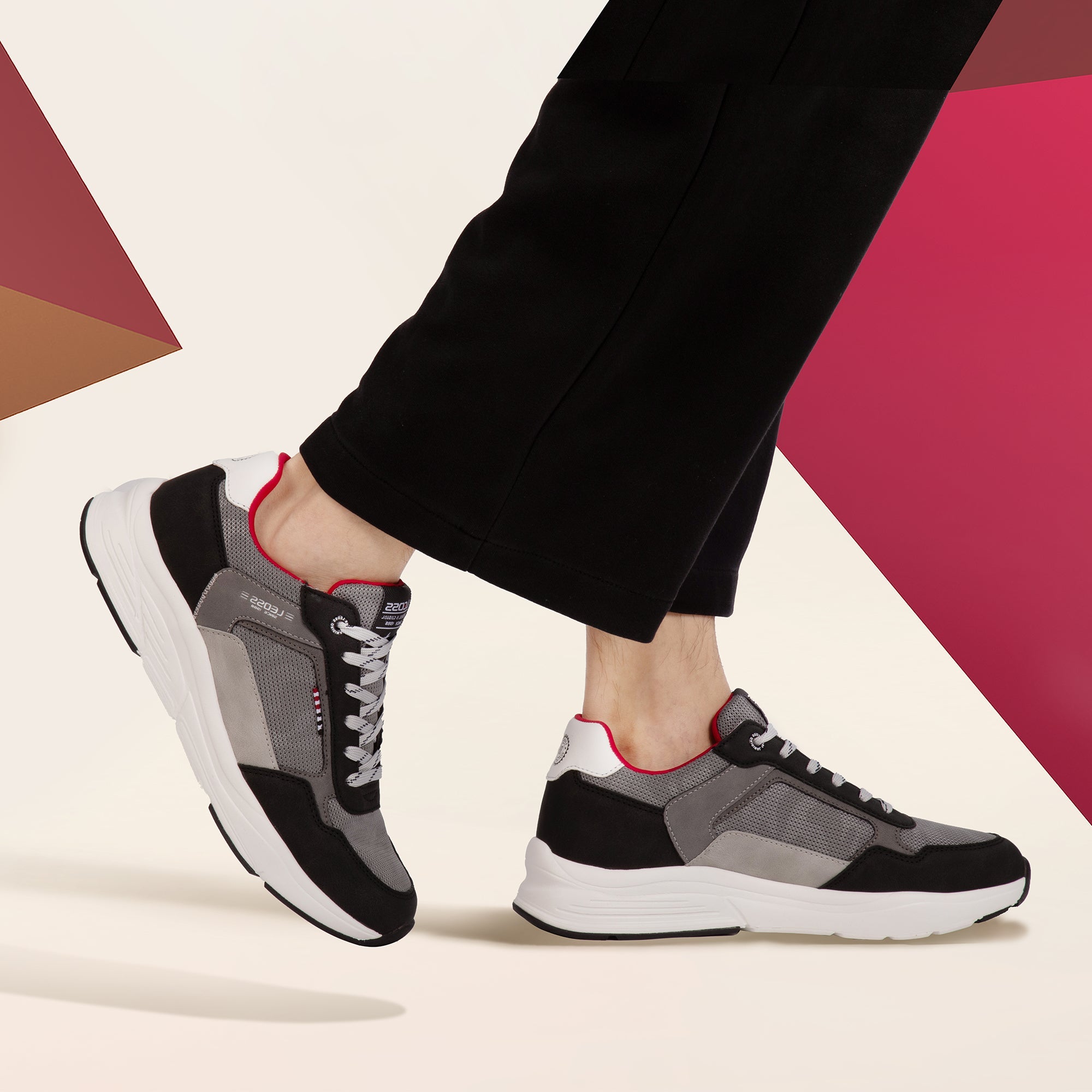 LEOSS Sneaker da Corsa Uomo Scarpe da Ginnastica Sportive Casual Running Fitness MLE250482