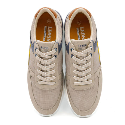 LEOSS - Zapatillas de deporte para hombre, transpirables, ligeras
