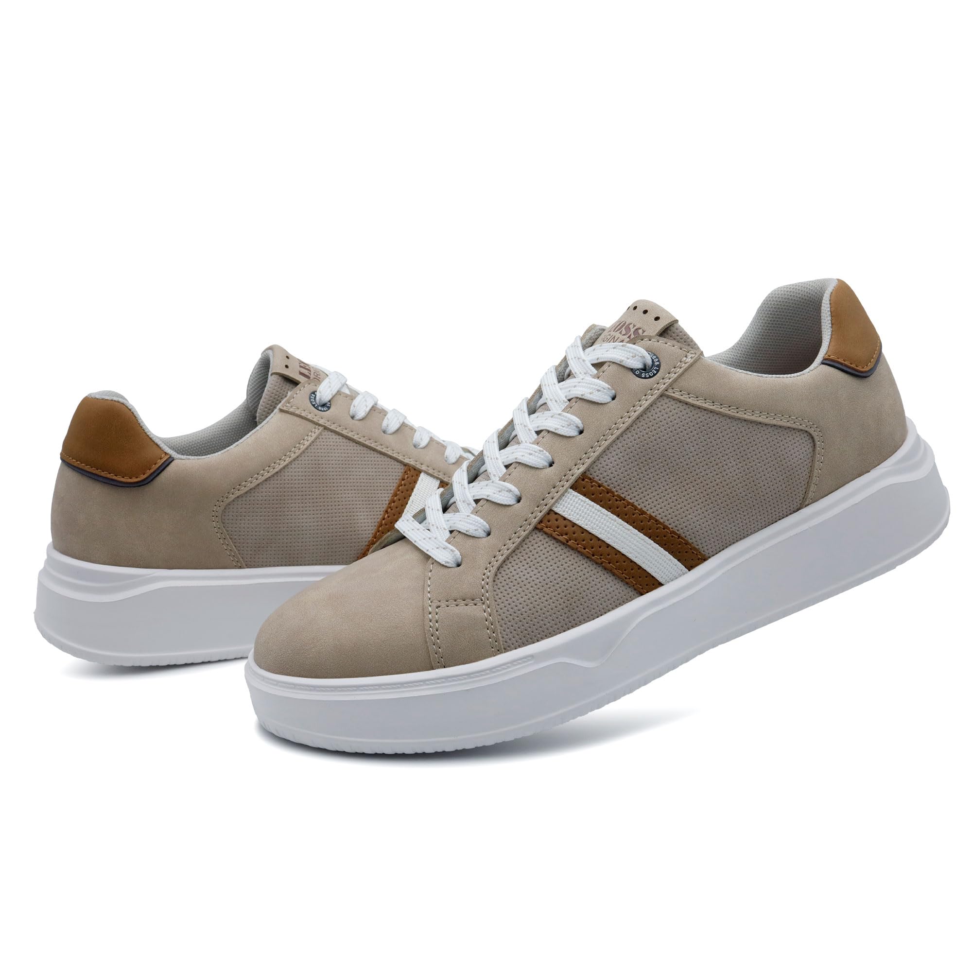 LEOSS - Zapatillas de deporte para hombre, transpirables, ligeras, zapatillas de fitness