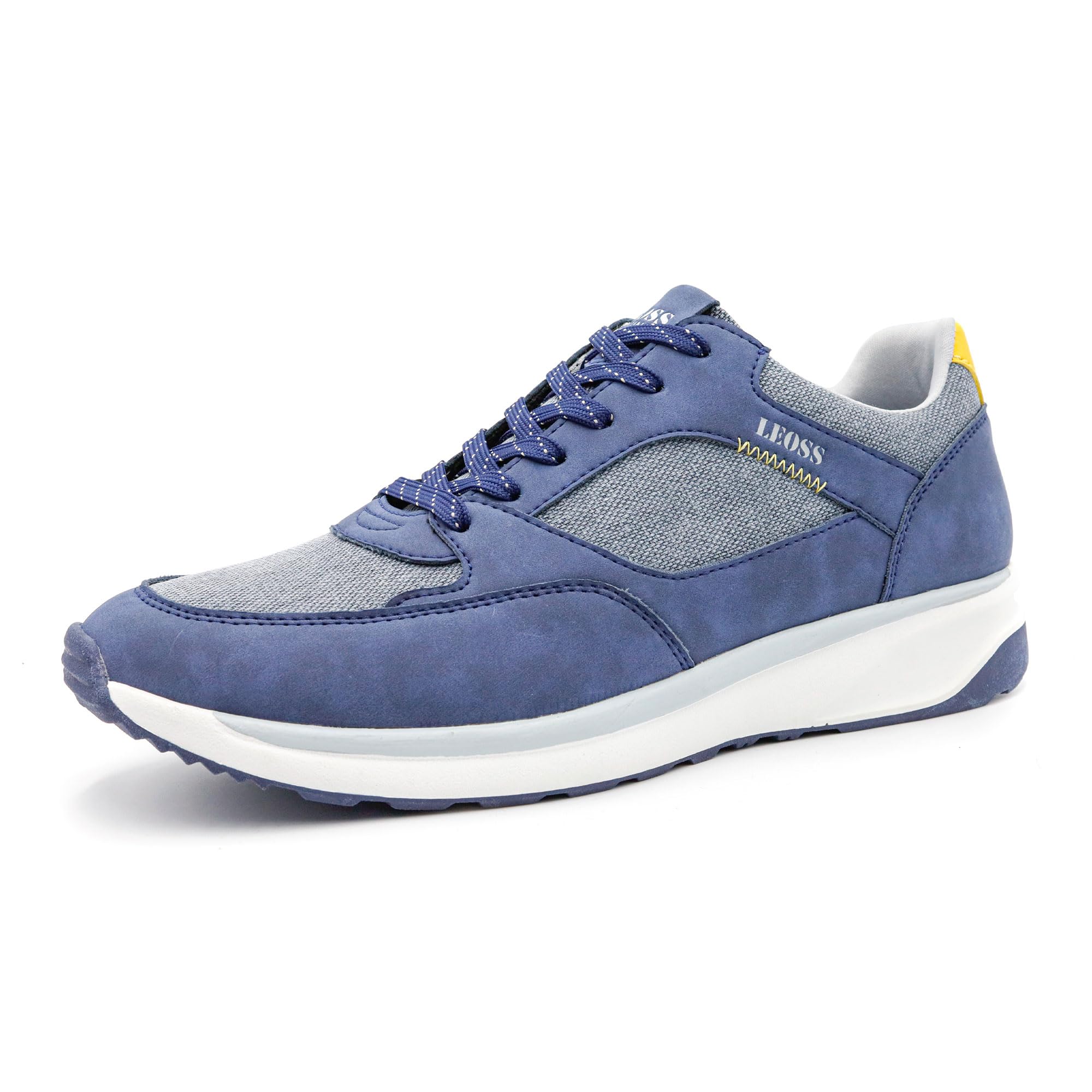LEOSS - Zapatillas de deporte para hombre, zapatillas de deporte, cómodo, transpirable, ligera, fitness, gimnasio