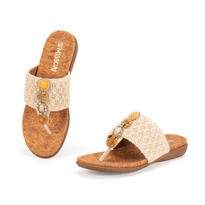 MISSCAI Comode Infradito da Spiaggia da Donna Ciabatte Estive Leggere WFI250138