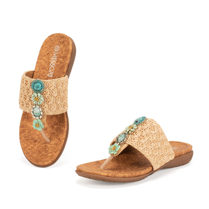 MISSCAI Comode Infradito da Spiaggia da Donna Ciabatte Estive Leggere WFI250138