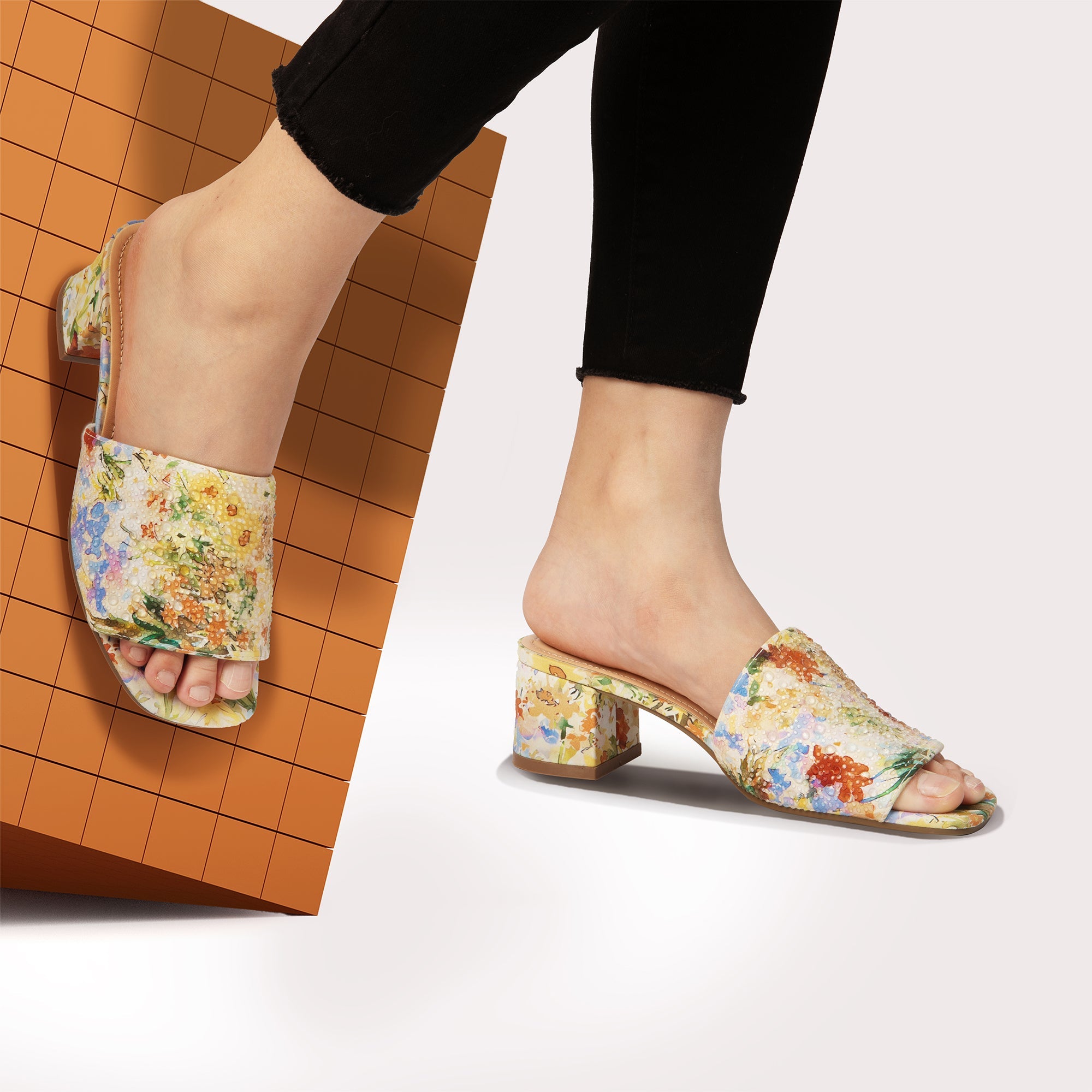 MISSCAI Donne Estate Ciabatte Confortevoli Open - Toe Piazza Pantofole WWC250169