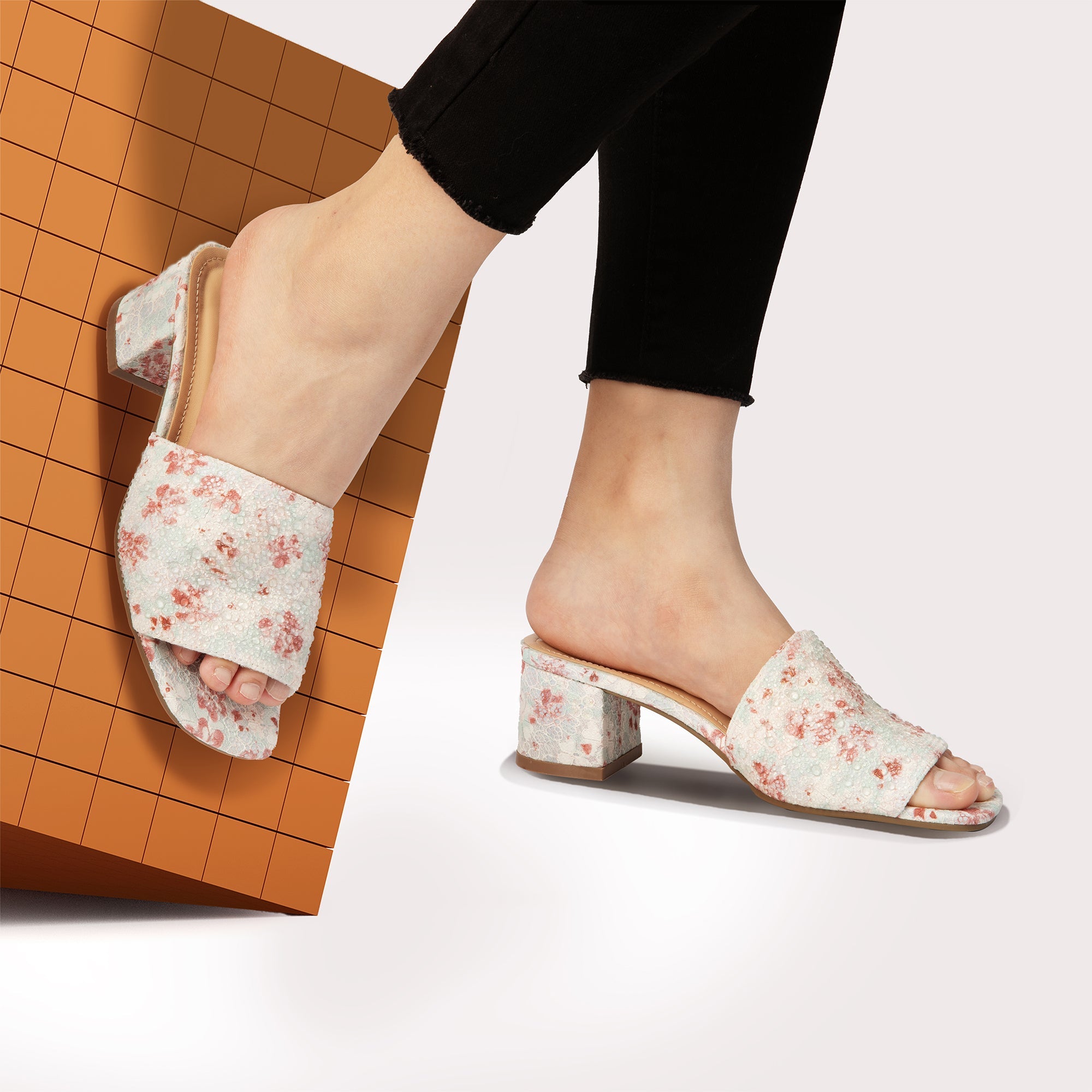 MISSCAI Donne Estate Ciabatte Confortevoli Open - Toe Piazza Pantofole WWC250169