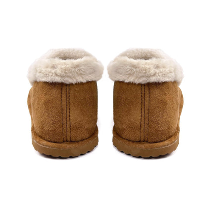 Pantofole Donna Invernali Babbucce Pelose Calde Ciabatte Elegante da Casa Scarpe Termiche da Inverno Imbottite con Memory Foam Made in Spagna