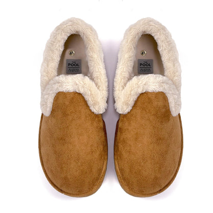 Pantofole Donna Invernali Babbucce Pelose Calde Ciabatte Elegante da Casa Scarpe Termiche da Inverno Imbottite con Memory Foam Made in Spagna