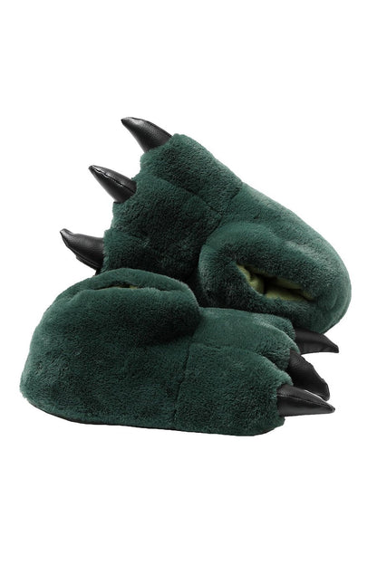 JOMIX Pantofole Donna Invernali Divertente Caldo da Casa Peuche Dinosauro Drago Zampe Pelose Comode Simpatiche MD7340