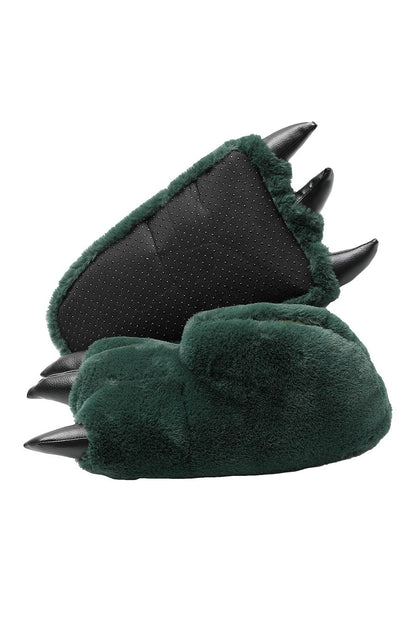 JOMIX Pantofole Donna Invernali Divertente Caldo da Casa Peuche Dinosauro Drago Zampe Pelose Comode Simpatiche MD7340