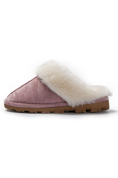 JOMIX Pantofole Donna Invernali Ciabatte Donna Inverno da Casa Pelliccia Soffice Pantofole Pelose Calde MD8504