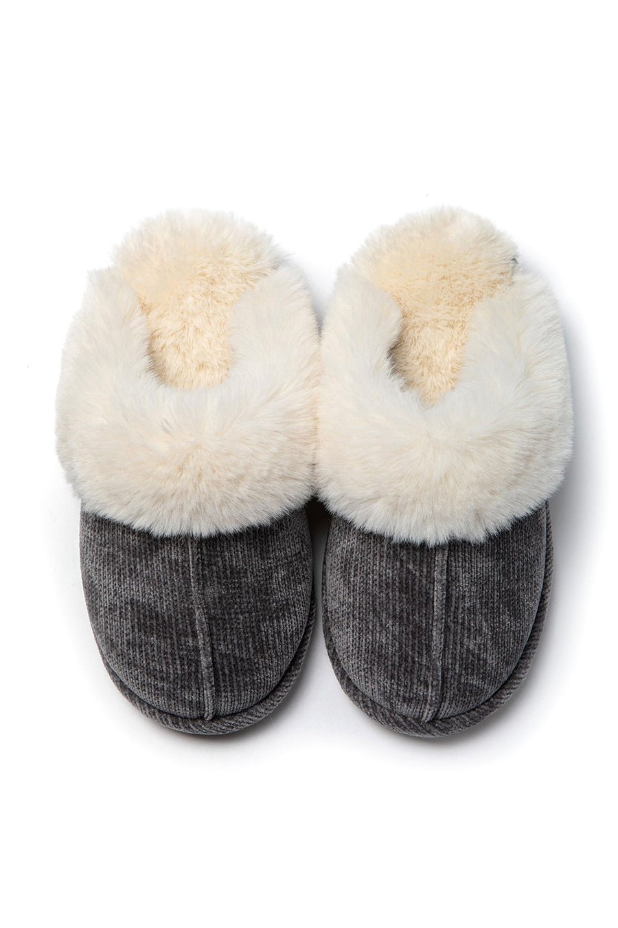 JOMIX Pantofole Donna Invernali Ciabatte Donna Inverno da Casa Pelliccia Soffice Pantofole Pelose Calde MD8504