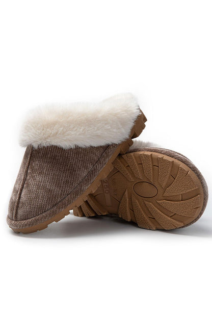 JOMIX Pantofole Donna Invernali Ciabatte Donna Inverno da Casa Pelliccia Soffice Pantofole Pelose Calde MD8504