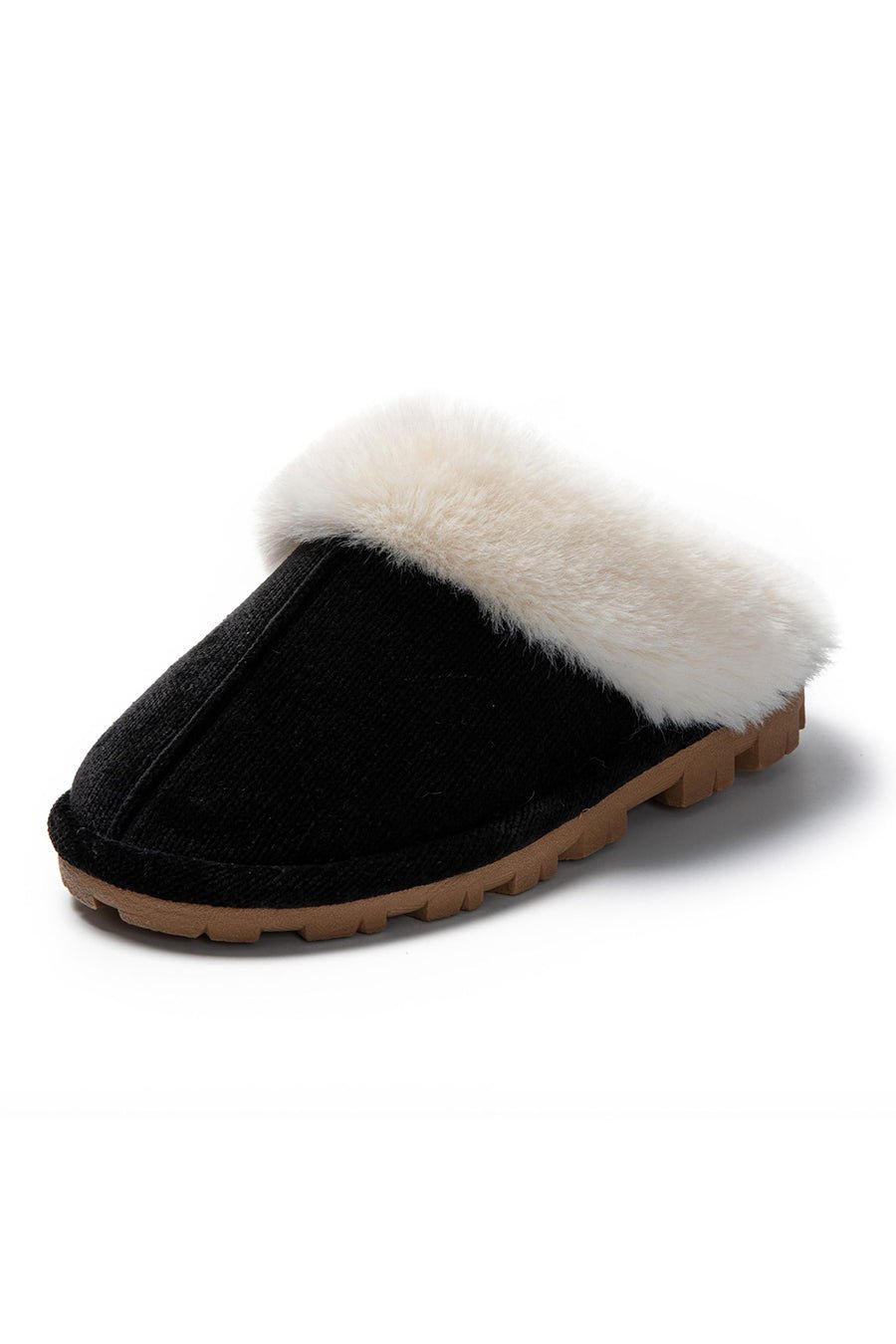 JOMIX Pantofole Donna Invernali Ciabatte Donna Inverno da Casa Pelliccia Soffice Pantofole Pelose Calde MD8504