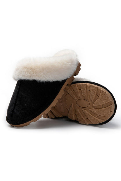 JOMIX Pantofole Donna Invernali Ciabatte Donna Inverno da Casa Pelliccia Soffice Pantofole Pelose Calde MD8504