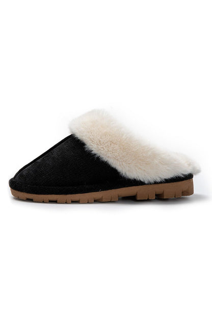 JOMIX Pantofole Donna Invernali Ciabatte Donna Inverno da Casa Pelliccia Soffice Pantofole Pelose Calde MD8504