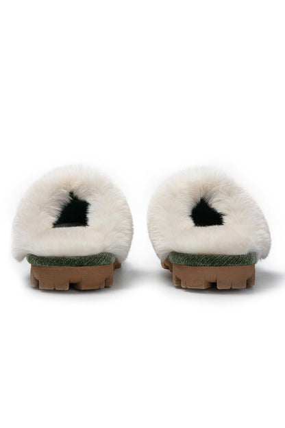 JOMIX Pantofole Donna Invernali Ciabatte Donna Inverno da Casa Pelliccia Soffice Pantofole Pelose Calde MD8504