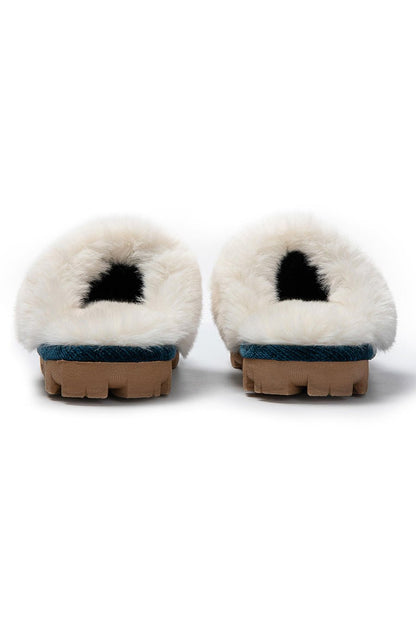 JOMIX Pantofole Donna Invernali Ciabatte Donna Inverno da Casa Pelliccia Soffice Pantofole Pelose Calde MD8504