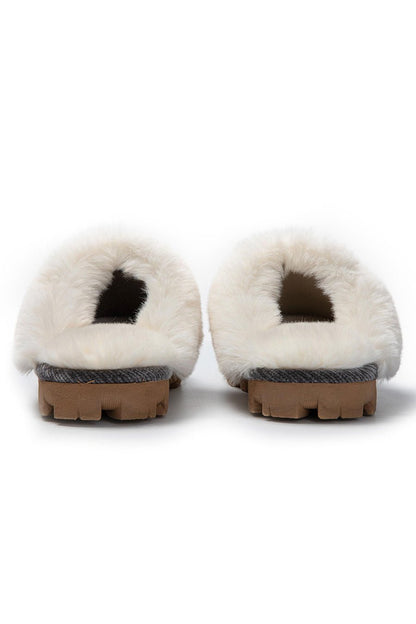 JOMIX Pantofole Donna Invernali Ciabatte Donna Inverno da Casa Pelliccia Soffice Pantofole Pelose Calde MD8504