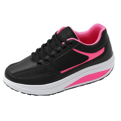 JOMIX Scarpe Basculanti Donna Scarpe Dimagranti Fitness Camminata Passeggio Ginnastica Chiusura a Lacci SD1618