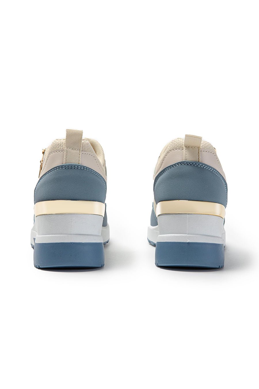 JOMIX Sneakers Donna Casual Scarpe Eleganti Sportive Tacco Zeppa Comode da Camminata SD9405