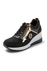 JOMIX Sneakers Donna Casual Scarpe Eleganti Sportive Tacco Zeppa Comode da Camminata SD9405